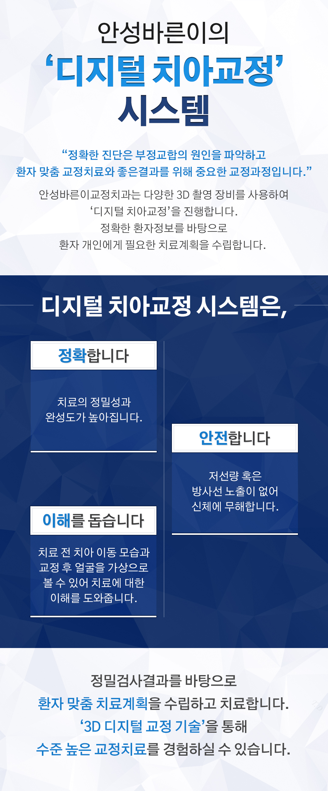 안성바른이의 디지털 치아교정 시스템